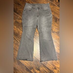 NYJD flare Jeans grayish/purple 16w women’s stretchy jeans